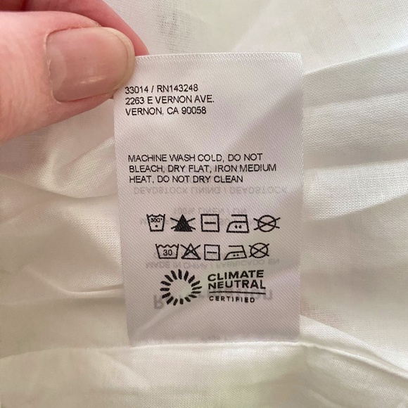 NEW Reformation Greyson Linen Dress Ladybugs Large - Picture 11 of 16